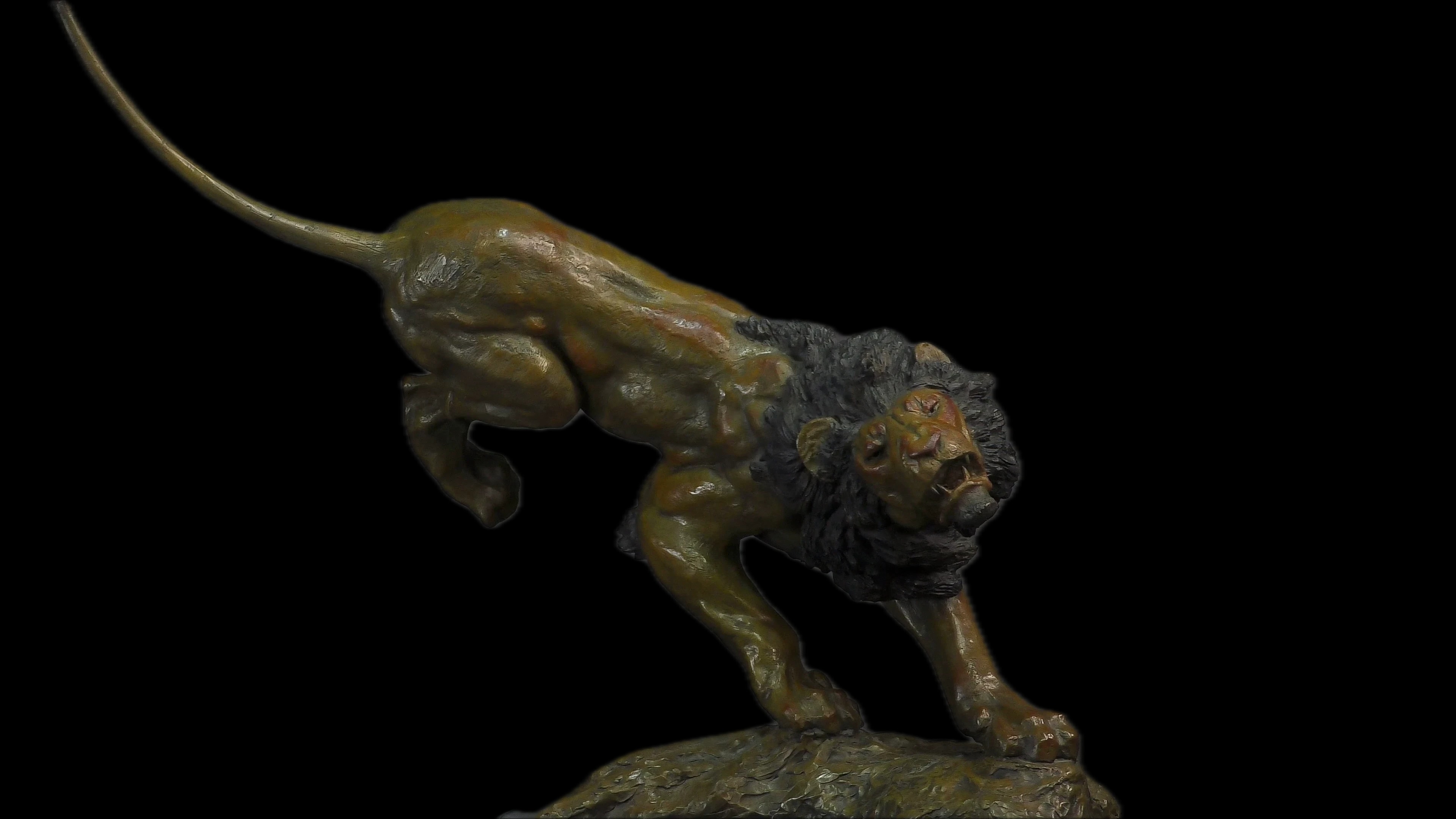 Offensive de lion